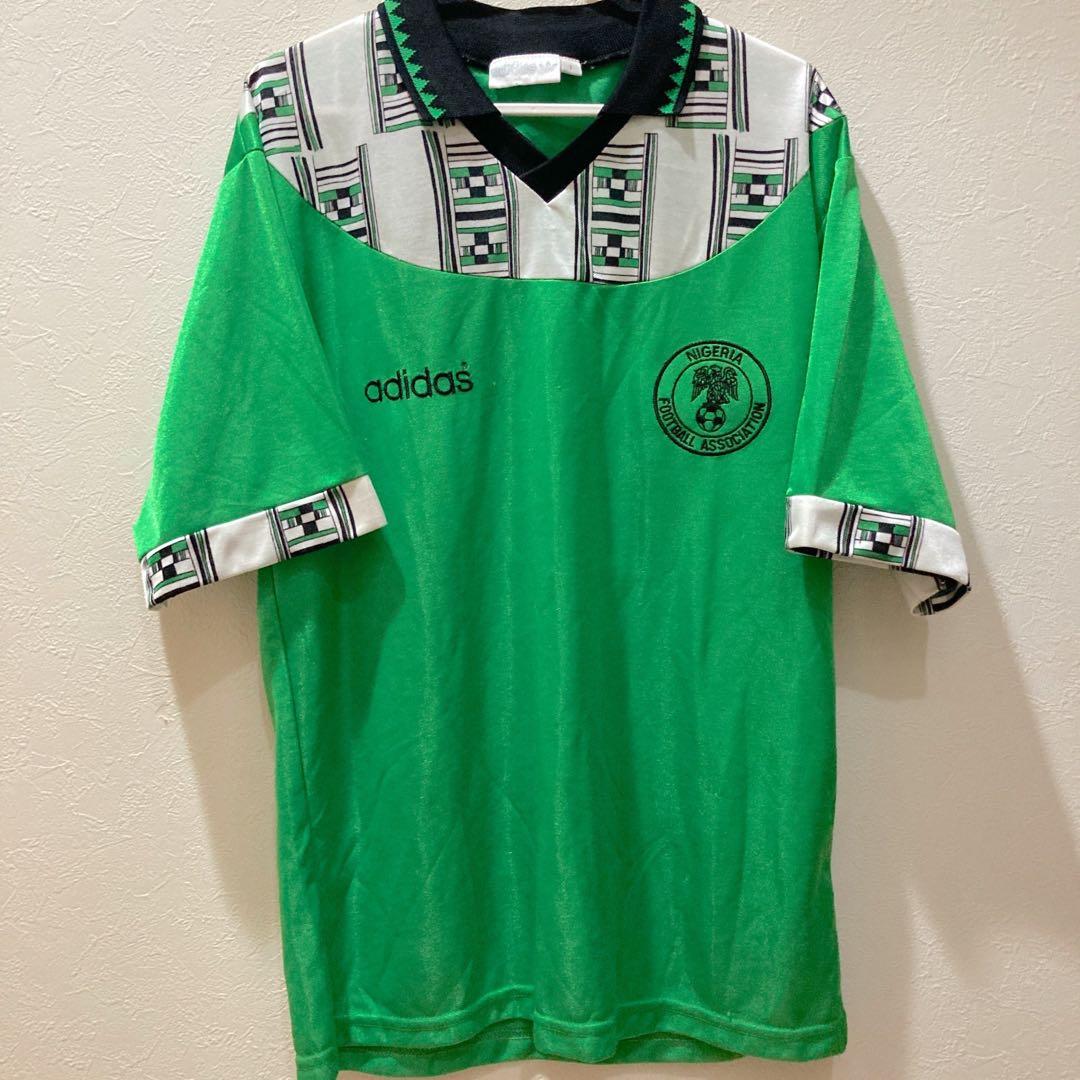 1994 W杯 ナイジェリア代表 adidas ユニフォーム 当時物 オコチャ
