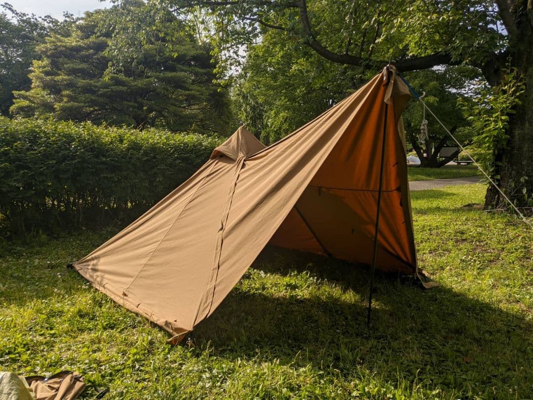 WAQ alpha tc + 二股化キット + タープ接続キット