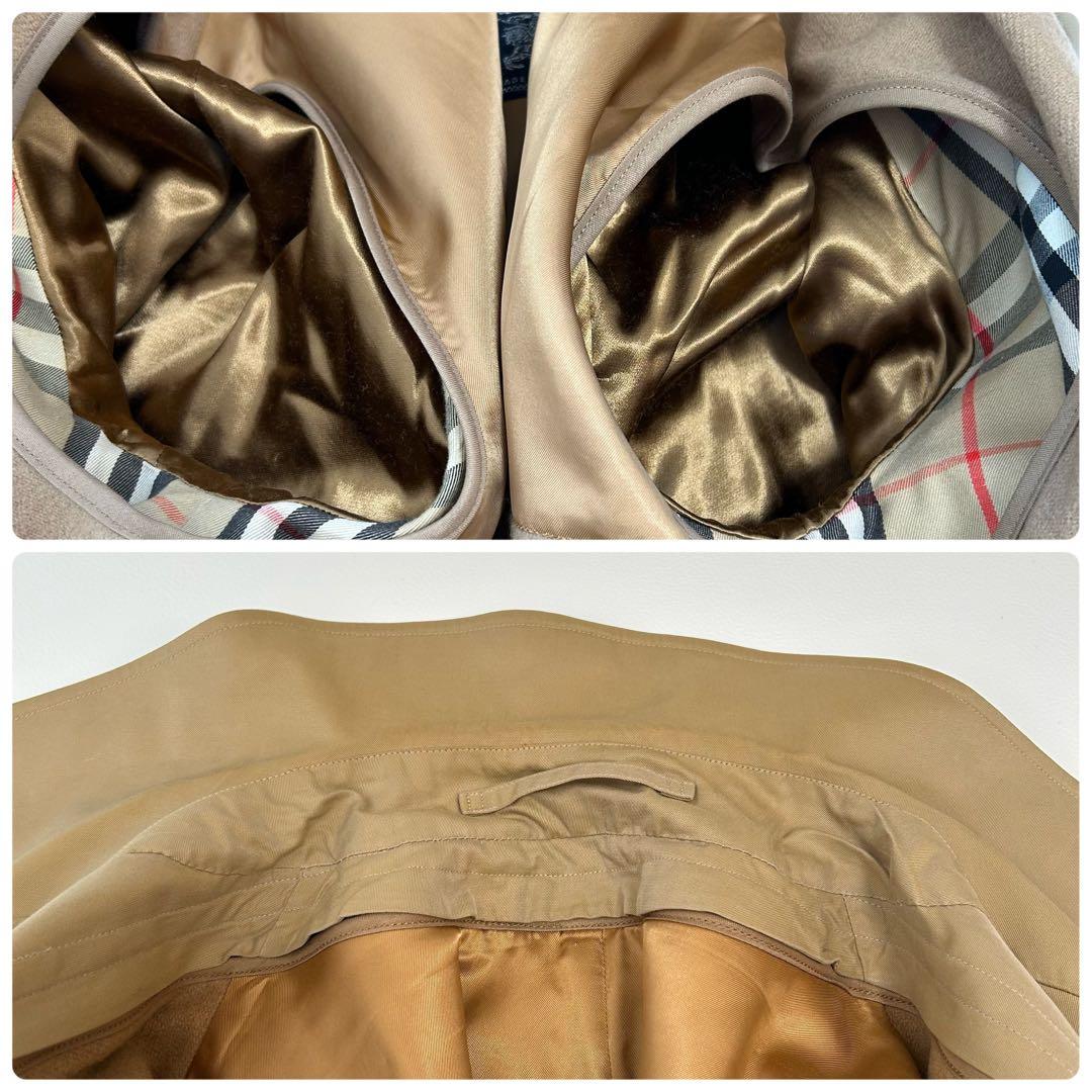 ✨希少 バーバリー ステンカラーコート ライナー付き ベージュ 英国製