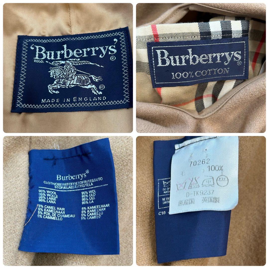 ✨希少 バーバリー ステンカラーコート ライナー付き ベージュ 英国製