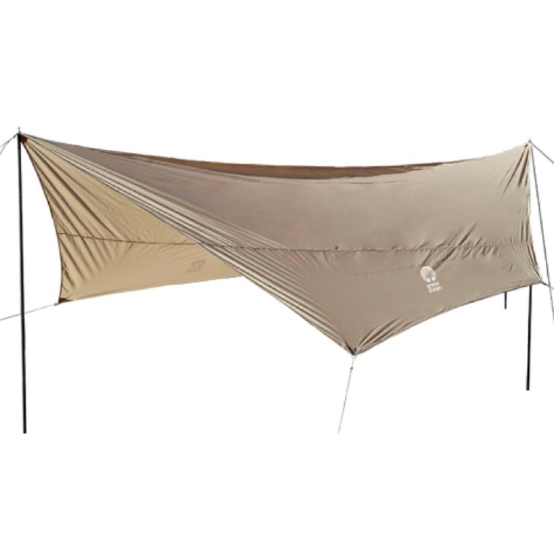 green stage タープ ベージュ