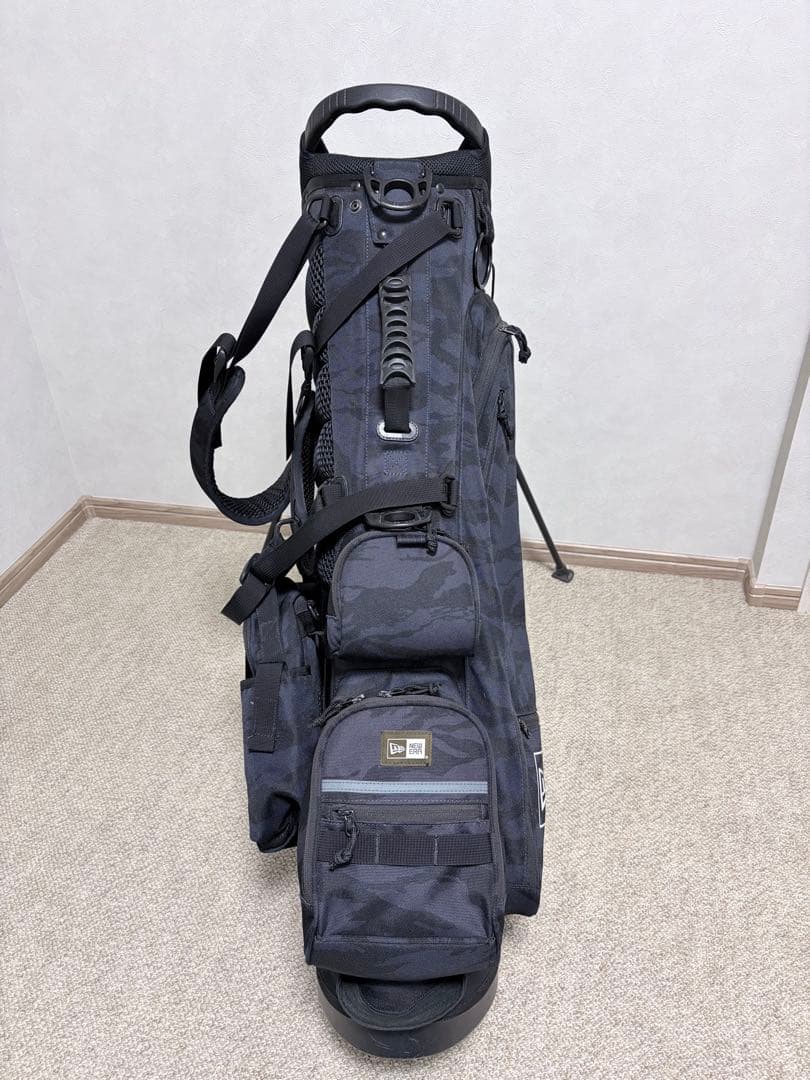 NEW ERA ネイビー迷彩 キャディバッグ
