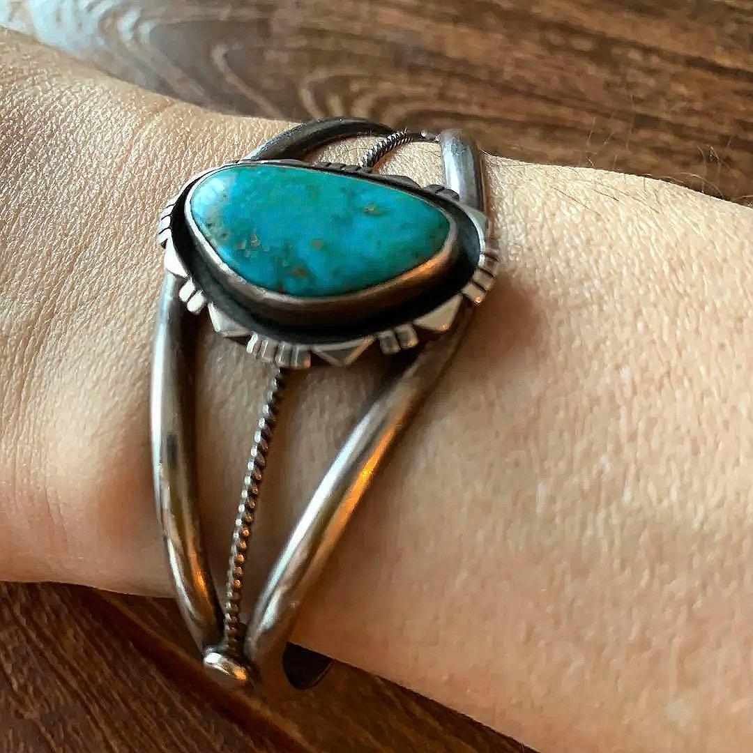 インディアンジュエリー ターコイズ バングル ユニセックス