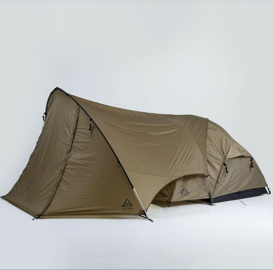 ツーリングテント　デイトナ　ハーフドーム&マエヒロシェルター