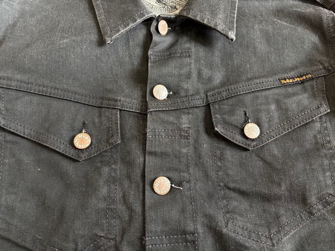 Nudie Jeans Co（ヌーディージーンズ）ブラックデニムジャケット