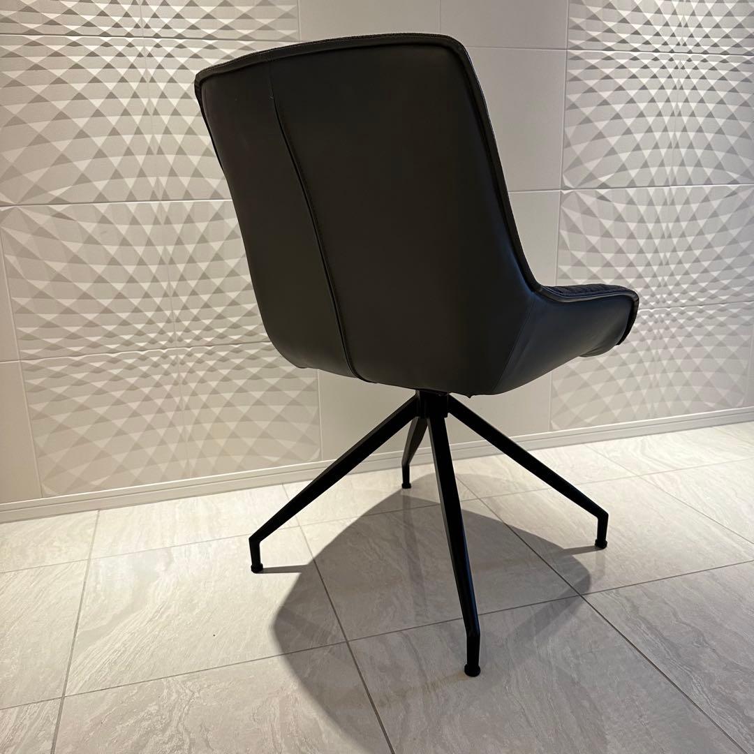 【梱包送料込み】モーダ・エン・カーサ / オスカー チェア /チャコールツイード