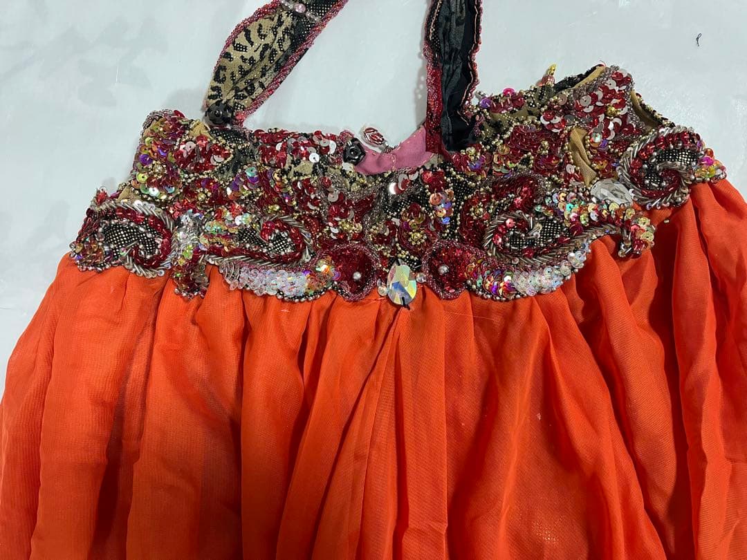 （中古）ベリーダンス　オリエンタル衣装　フュージョン　パンツスタイル