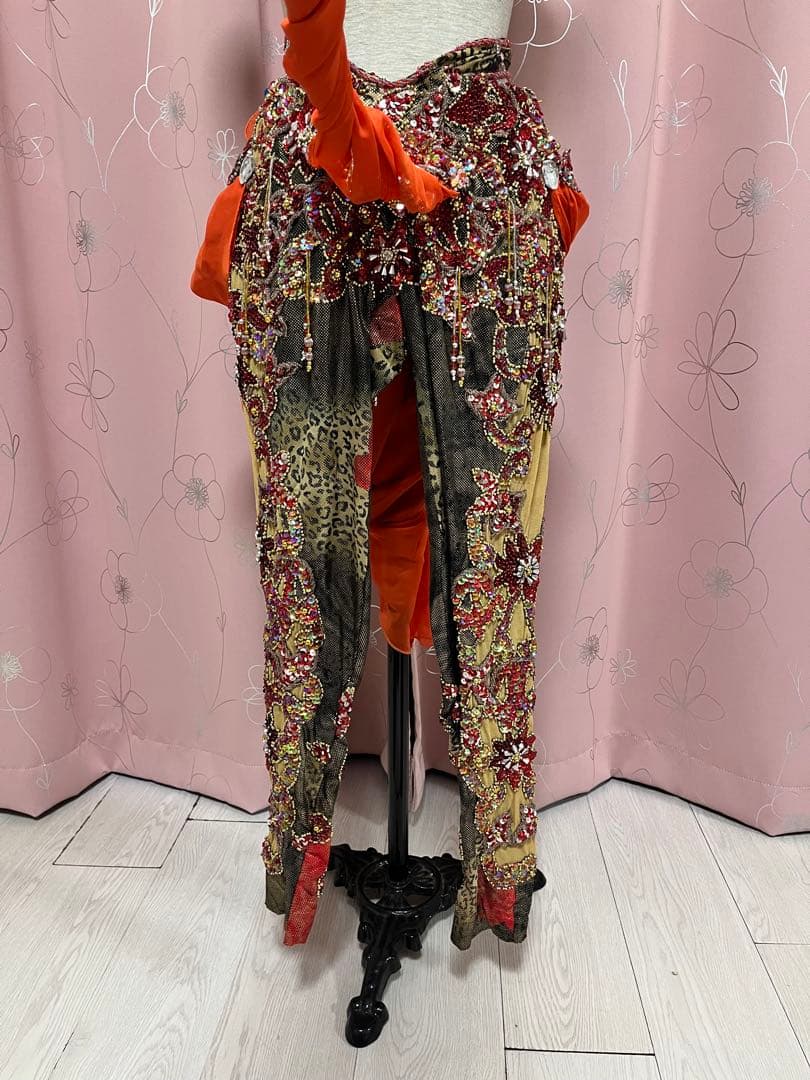 （中古）ベリーダンス　オリエンタル衣装　フュージョン　パンツスタイル