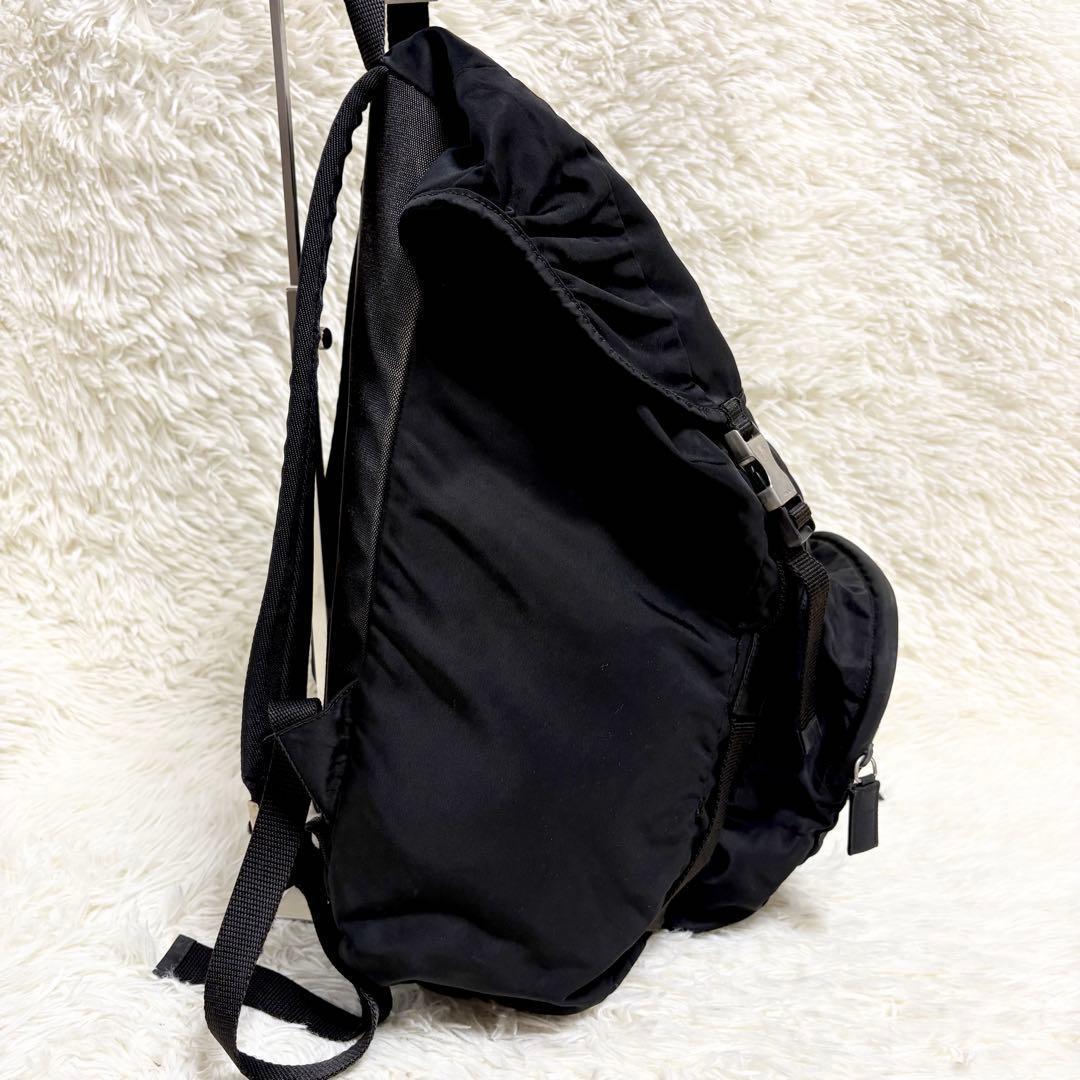 プラダ リュック　デイパック　ギャランティカード付 A4可 テスート　ブラック