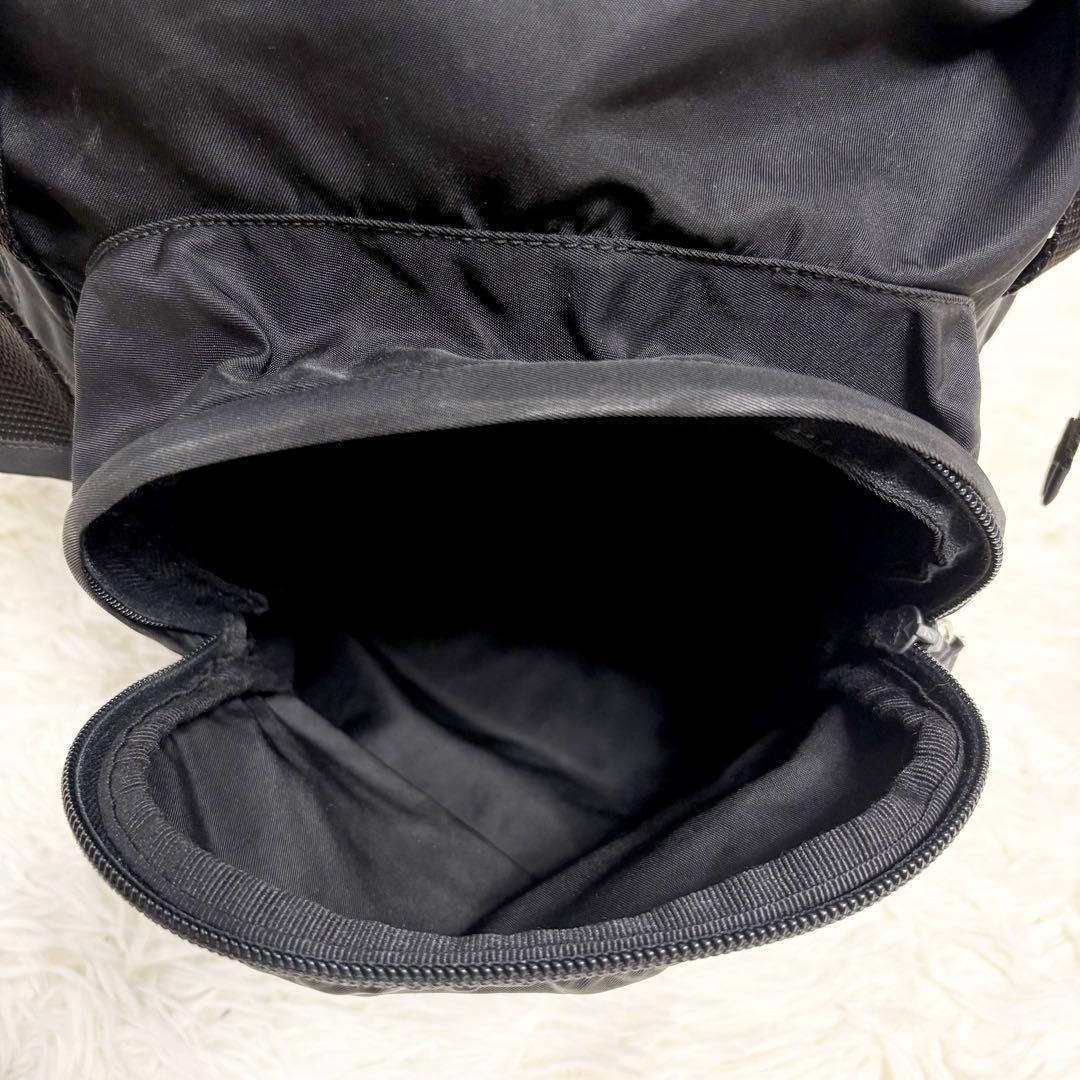 プラダ リュック　デイパック　ギャランティカード付 A4可 テスート　ブラック