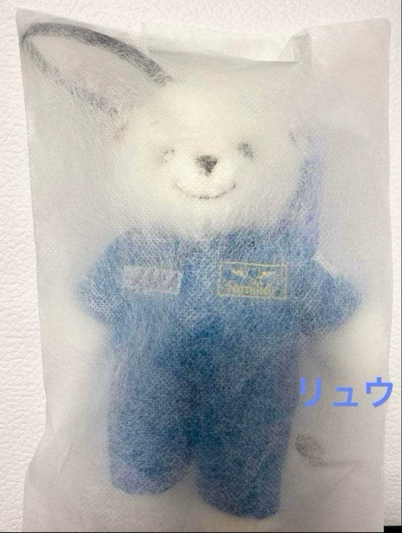 新品未使用ファミリア マスコットベアー JAXA キーチャーム みらい