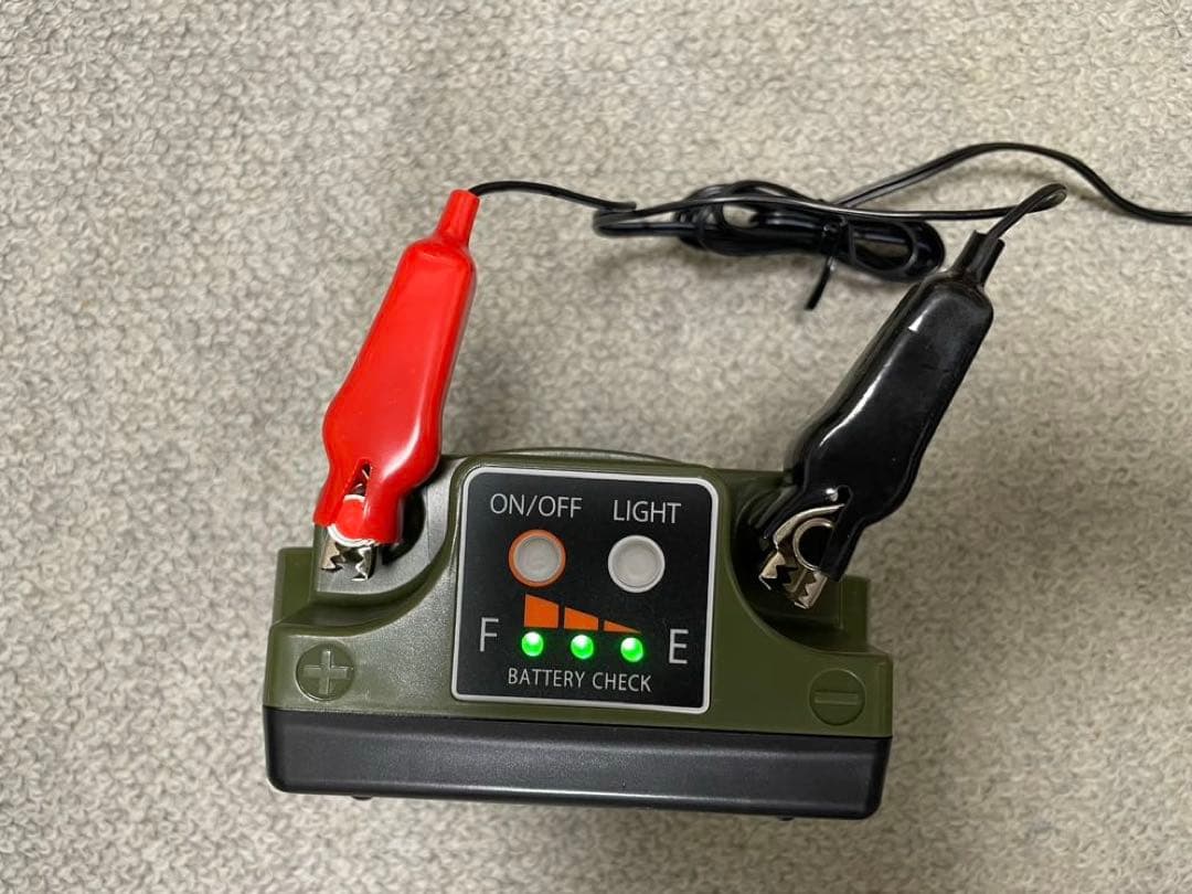 Hapyson YQ-105 電動リール用バッテリー 3.4回使用