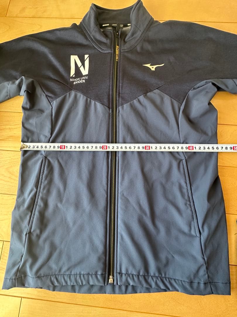 日本大学 駅伝部 ミズノサーマルチャージ フルジップジャージセット M