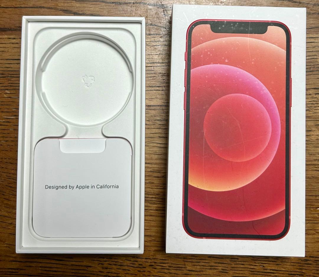 iPhone 12mini レッド 64GB 箱付き