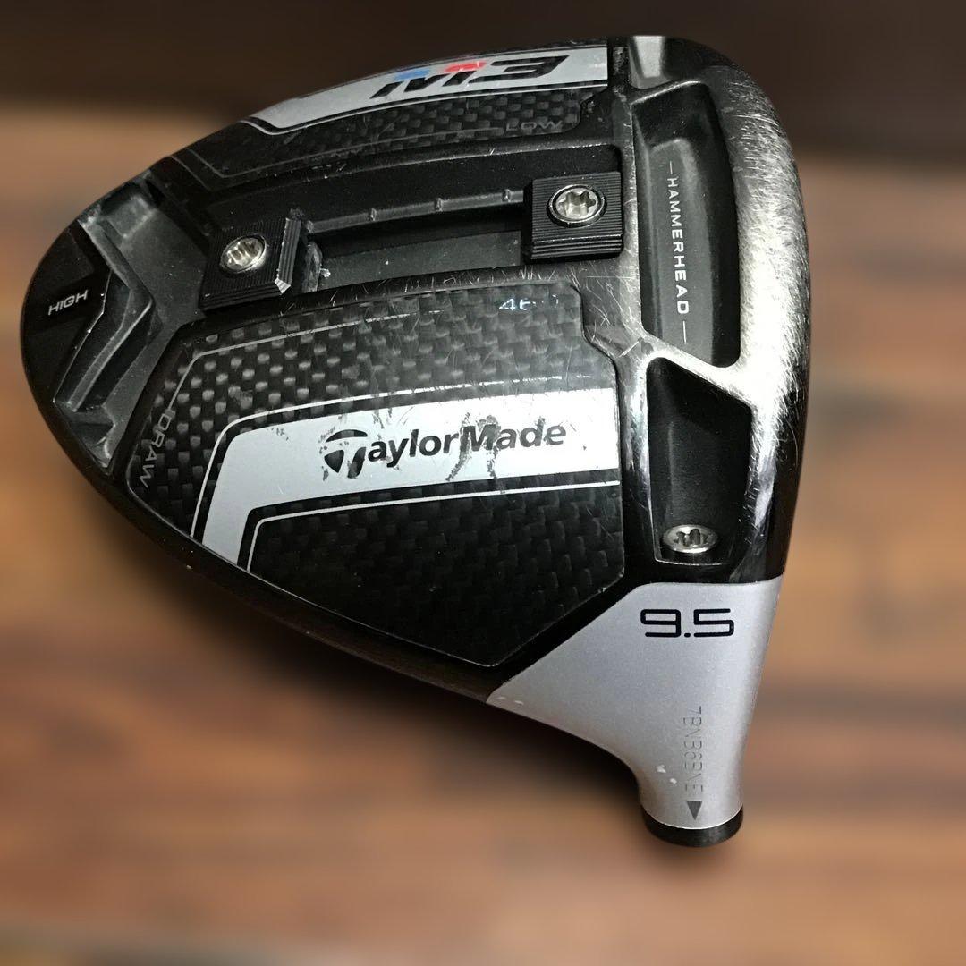TaylorMade M3 ドライバー 9.5度 ヘッドのみ - メルカリ