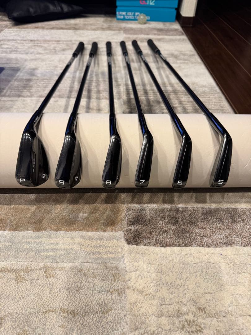 TaylorMade P-790 ブラックアイアンセット 5-PW