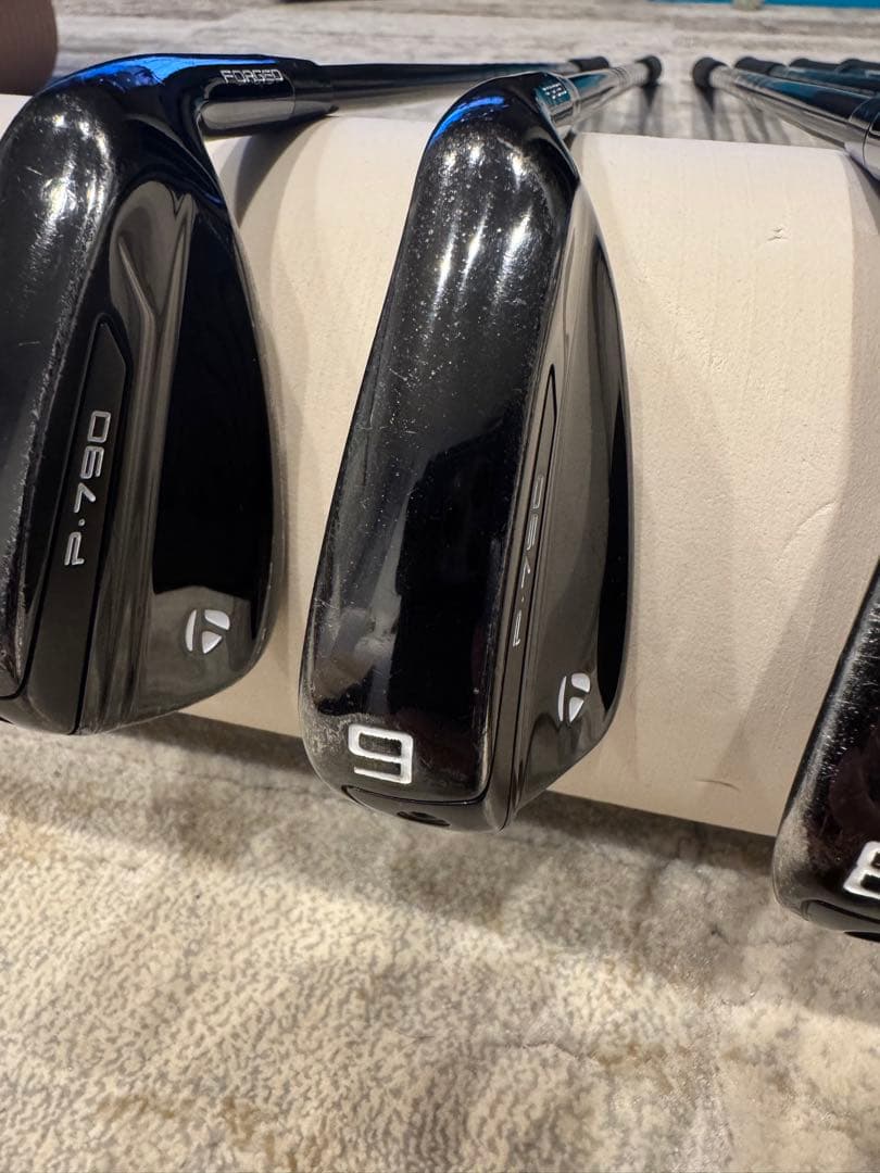 TaylorMade P-790 ブラックアイアンセット 5-PW