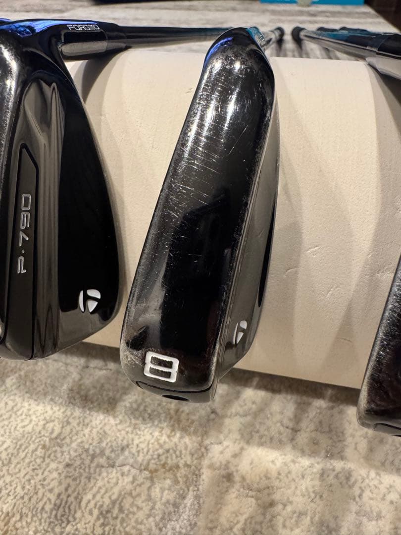 TaylorMade P-790 ブラックアイアンセット 5-PW