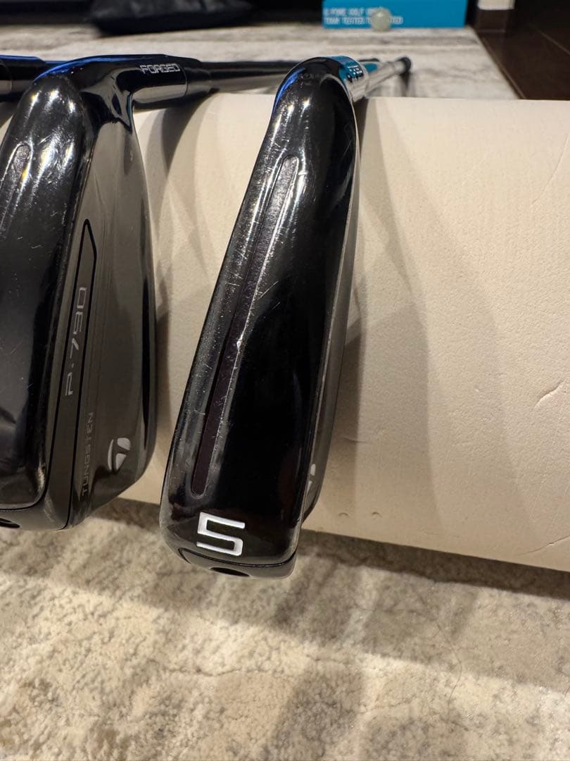 TaylorMade P-790 ブラックアイアンセット 5-PW