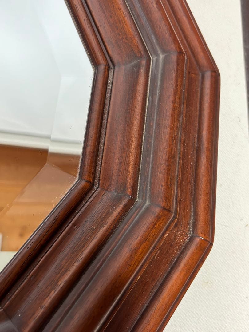 アンティーク 壁掛け鏡 イタリア製 ウォールミラー　姿見