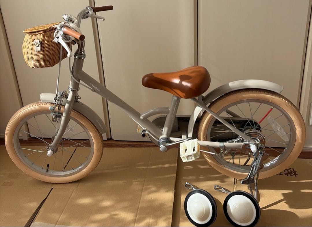 リトルトーキョーバイク サンドベージュ 16インチ 送料込みたのメル便