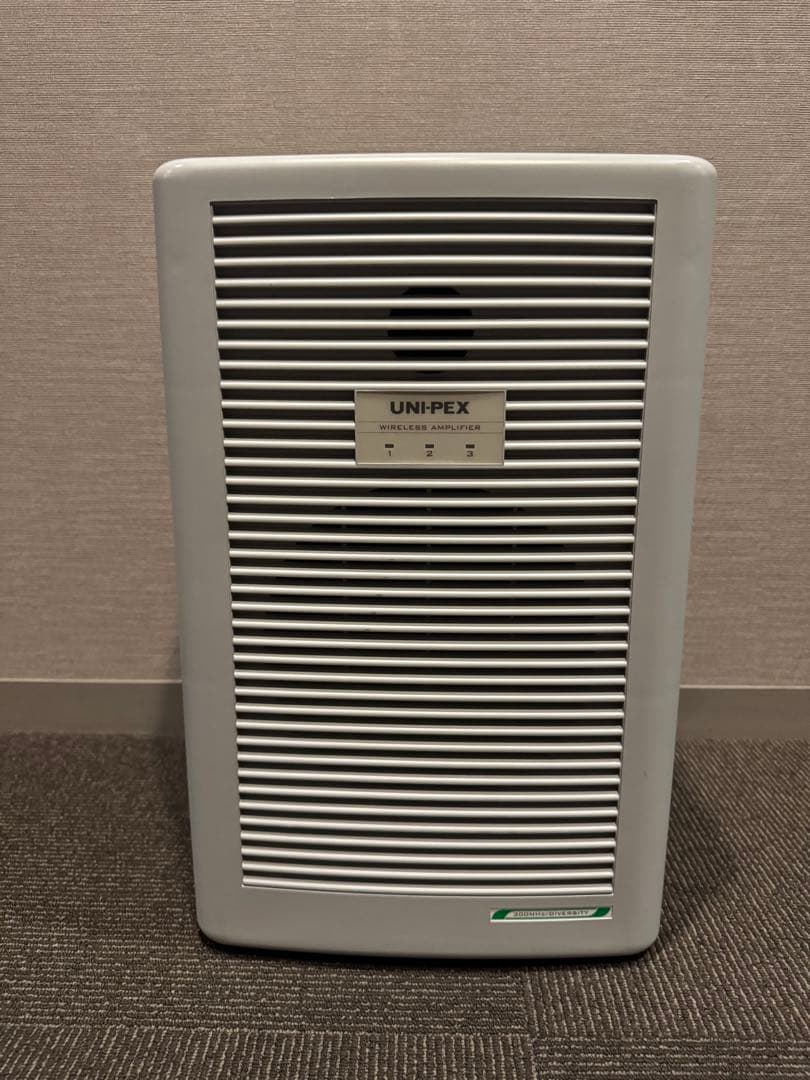 【zakk】CD再生ユニット付ユニペックス製ワイヤレスアンプ・マイクセット