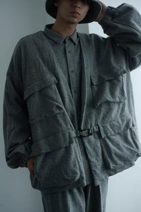 RYU / リュー : cotton tweed nomad jacket☆4