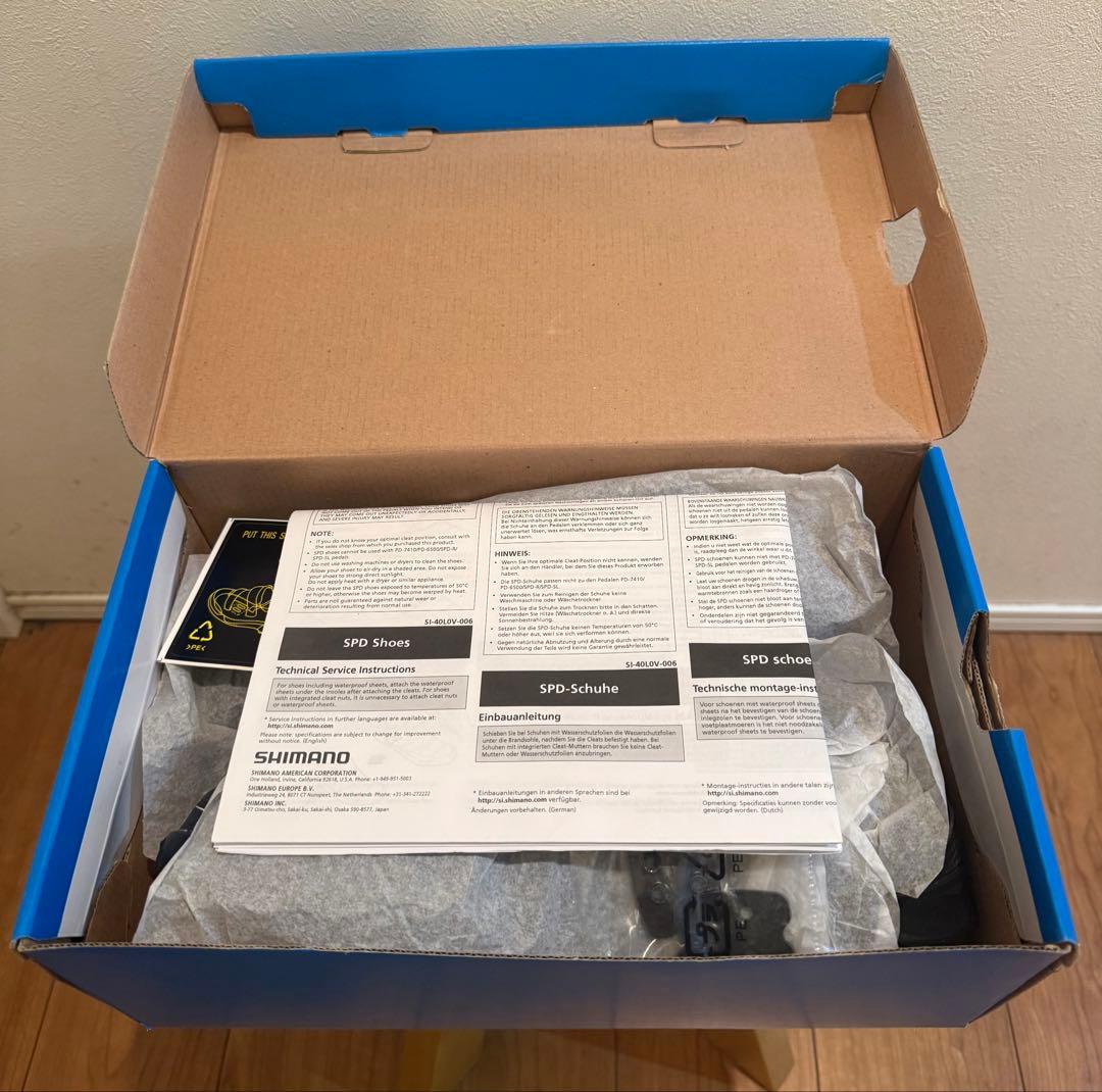 【新品未使用】SHIMANO SH-M065L ビンディングシューズ 28.5