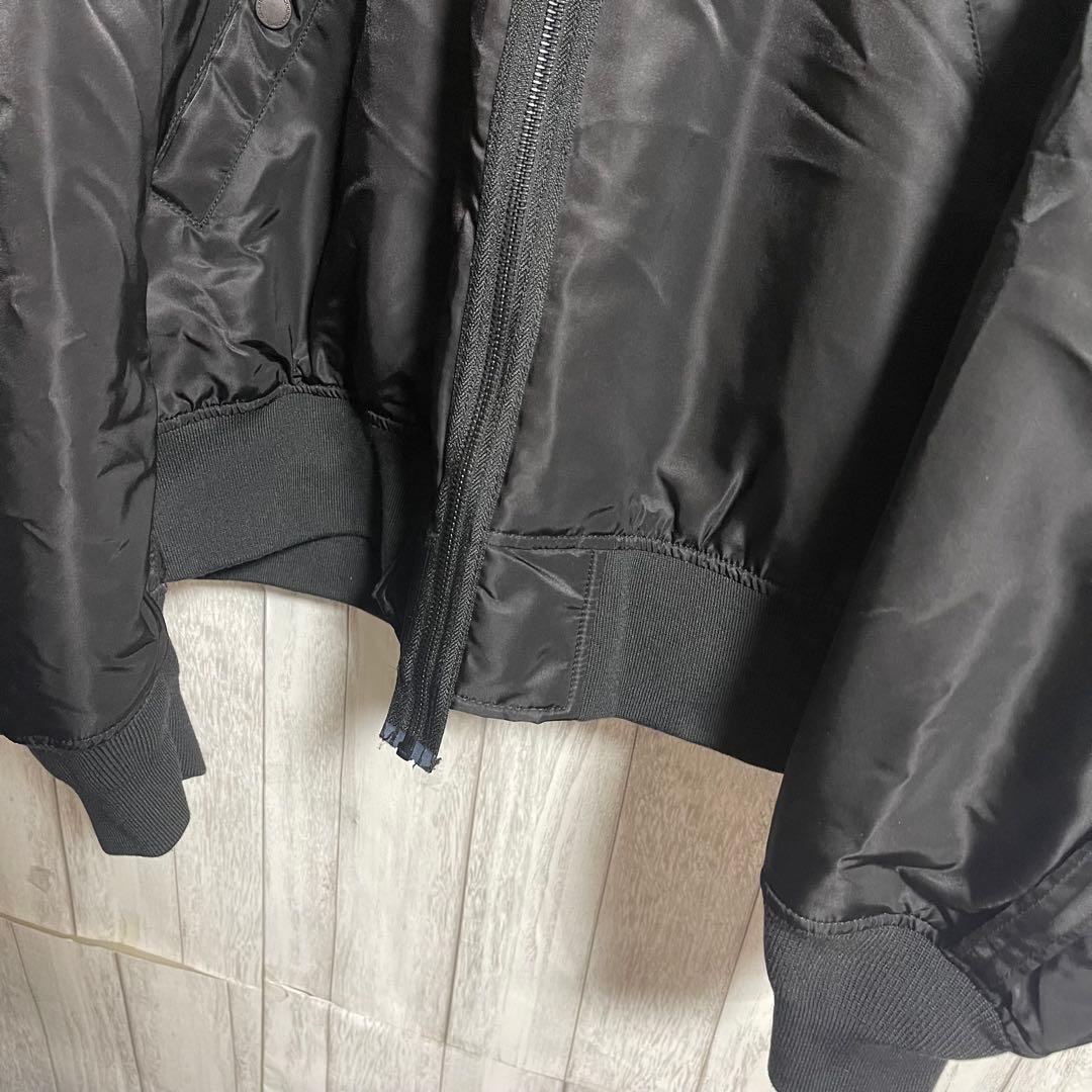 GU×UNDERCOVER MA-1 FreedomNoise XL 黒 極美品 - メルカリ