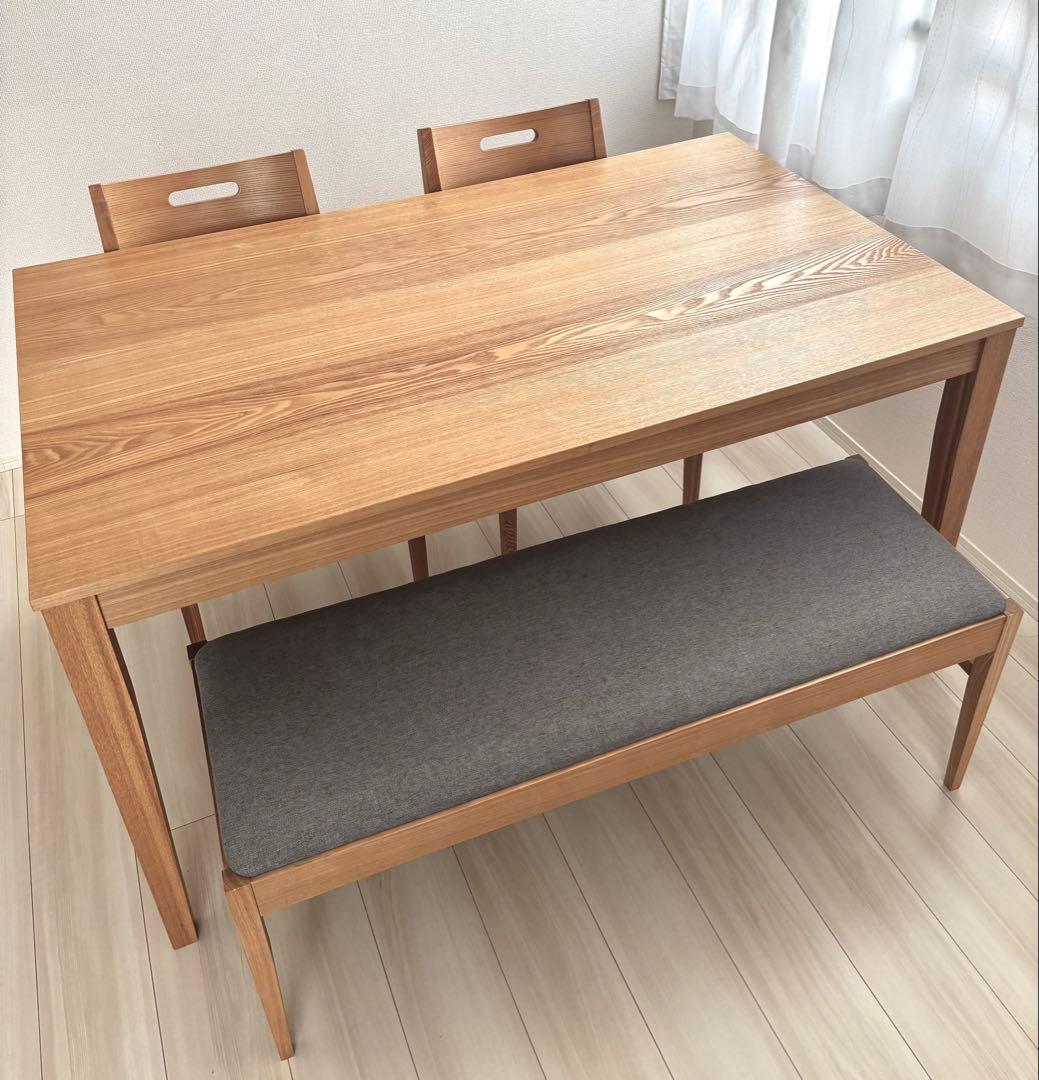 maiさま専用出品】B-company ノルディックダイニング4点セット - メルカリ