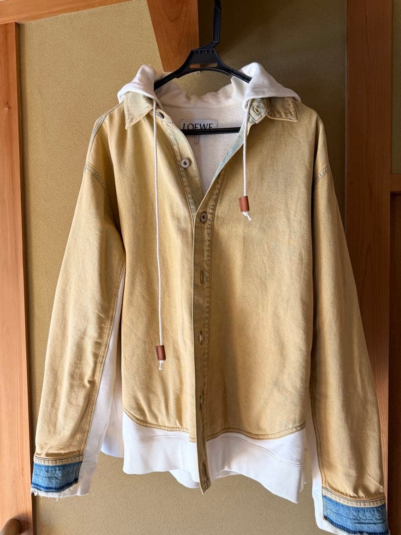 LOEWE ロエベ メンズ千鳥格子柄2Bテーラードジャケット 50-日本セール