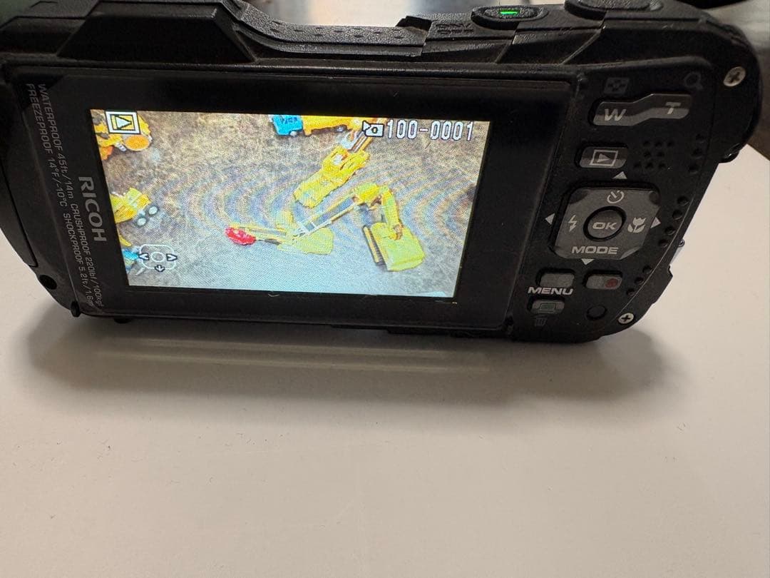 RICOH WG-70 ブラック 防水カメラ