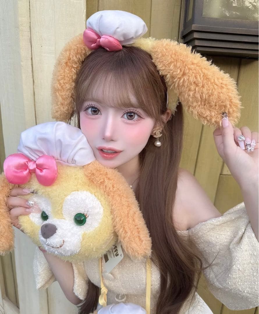 新品タグ付 ダーリッチ イエロー ホルターネックオフショルツイードトップス