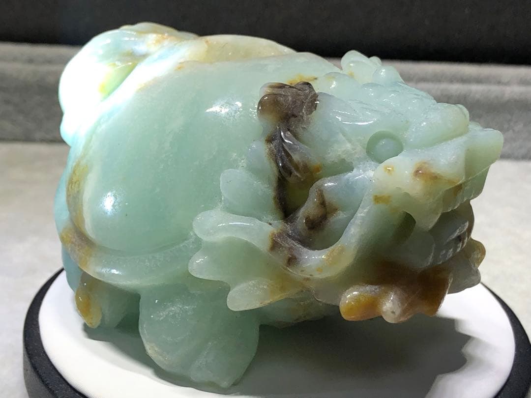 アマゾナイトジオード龍亀