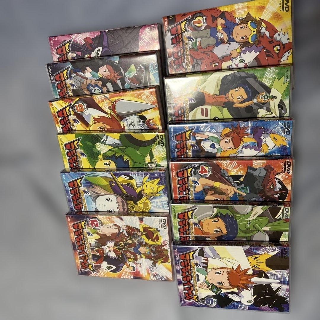 デジモンテイマーズDVD12巻セット