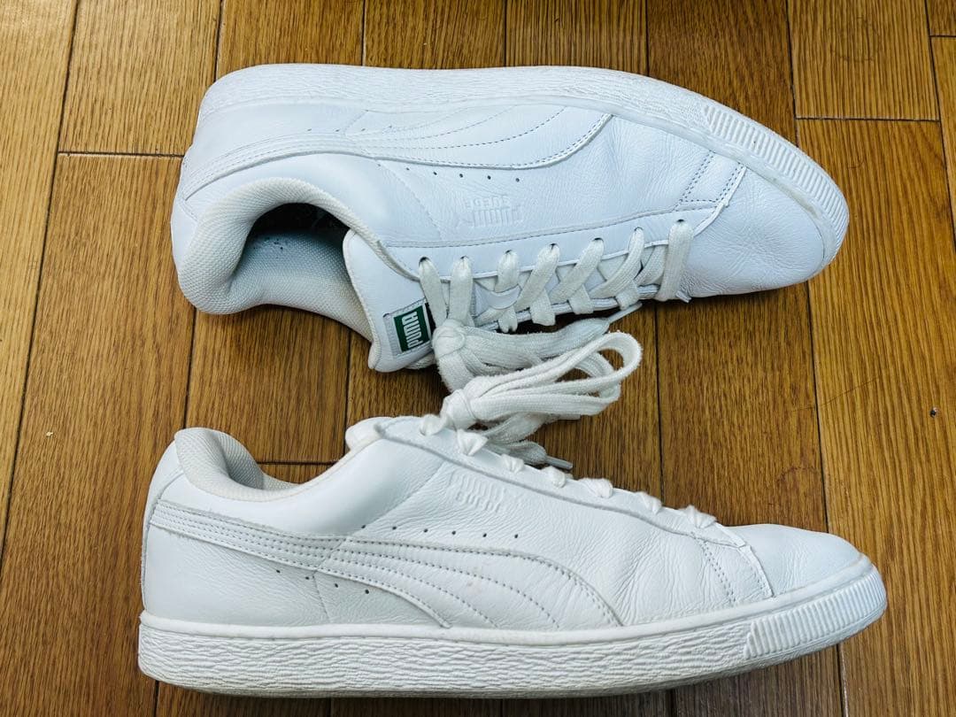 日本製❗️ 稀少 Beams別注PUMAプーマスニーカー高質本革白29cm