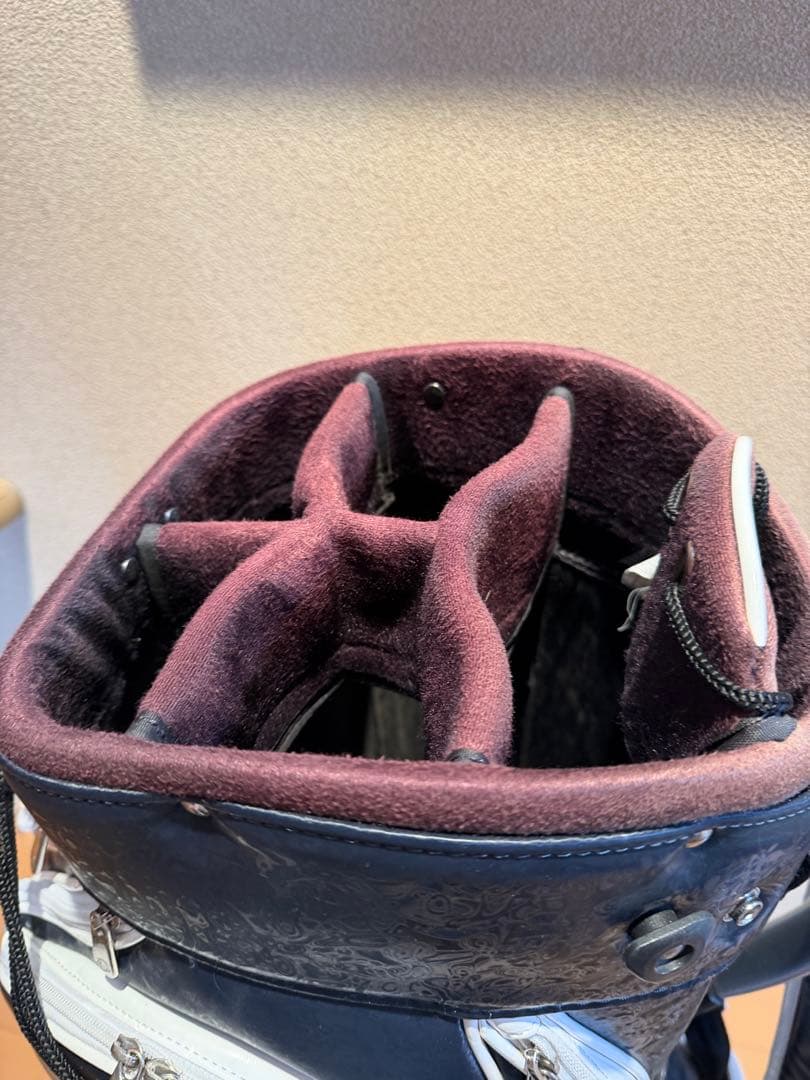 ロマロ　キャディバッグ　アイアンカバー付