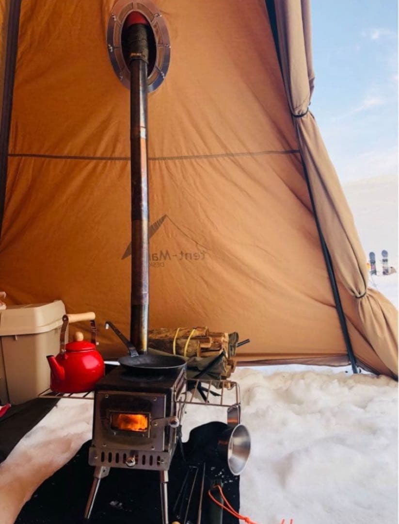 テンマクデザイン・サーカスTC薪ストーブ穴加工済み