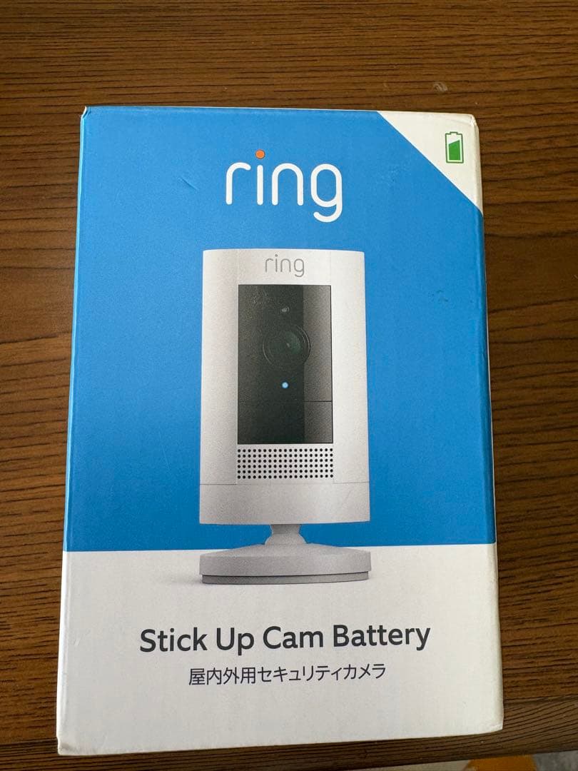 ring Stick Up Cam Battery 防犯カメラ 新品 - メルカリ