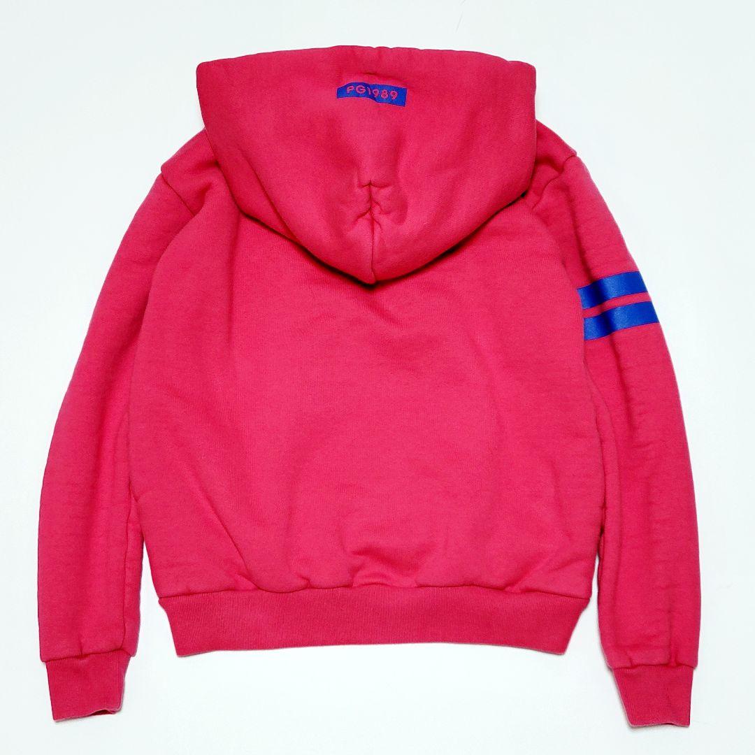 PEARLY GATES/パーリーゲイツ】裏起毛ビッグロゴパーカー ピンク