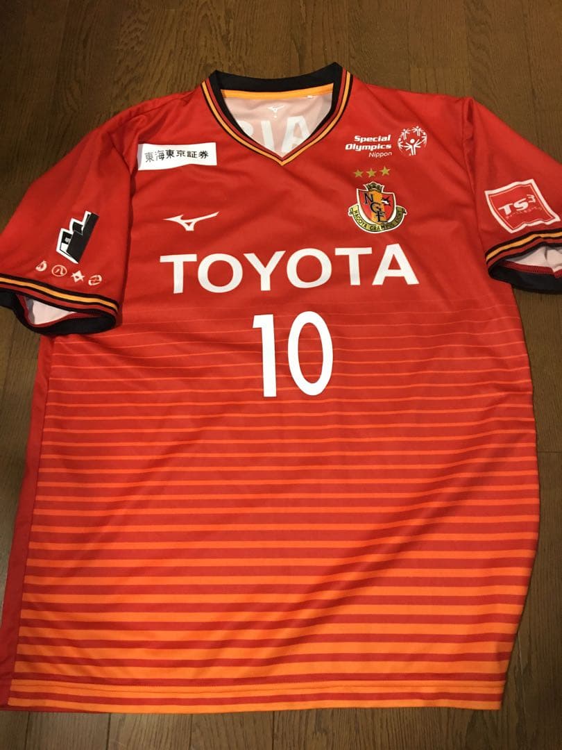 MIZUNO名古屋グランパスエイトガブリエルシャビエルサッカーユニホーム
