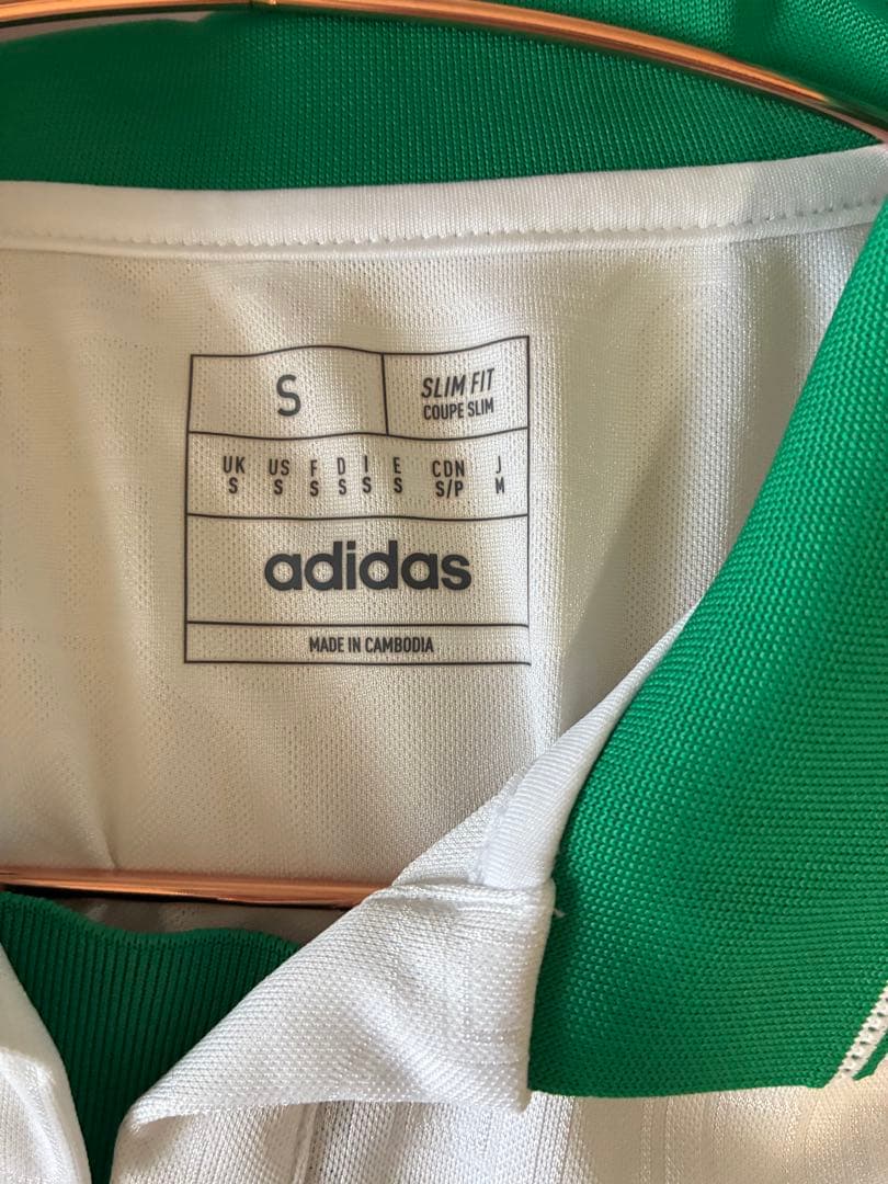 ASローマ　ユニフォーム　adidas ポロシャツ S ホワイト