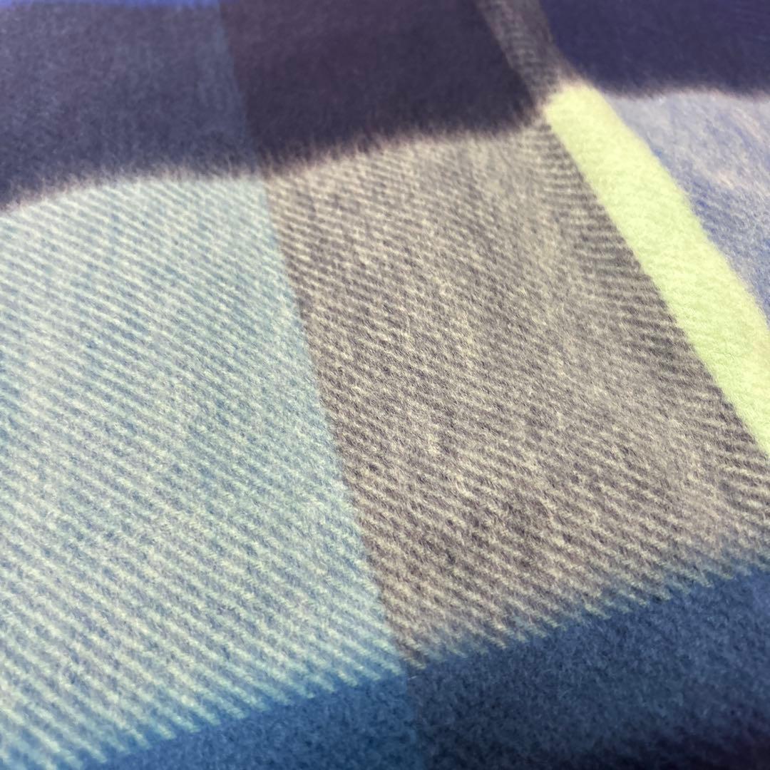 新品23区カシミヤ100%チェックストール