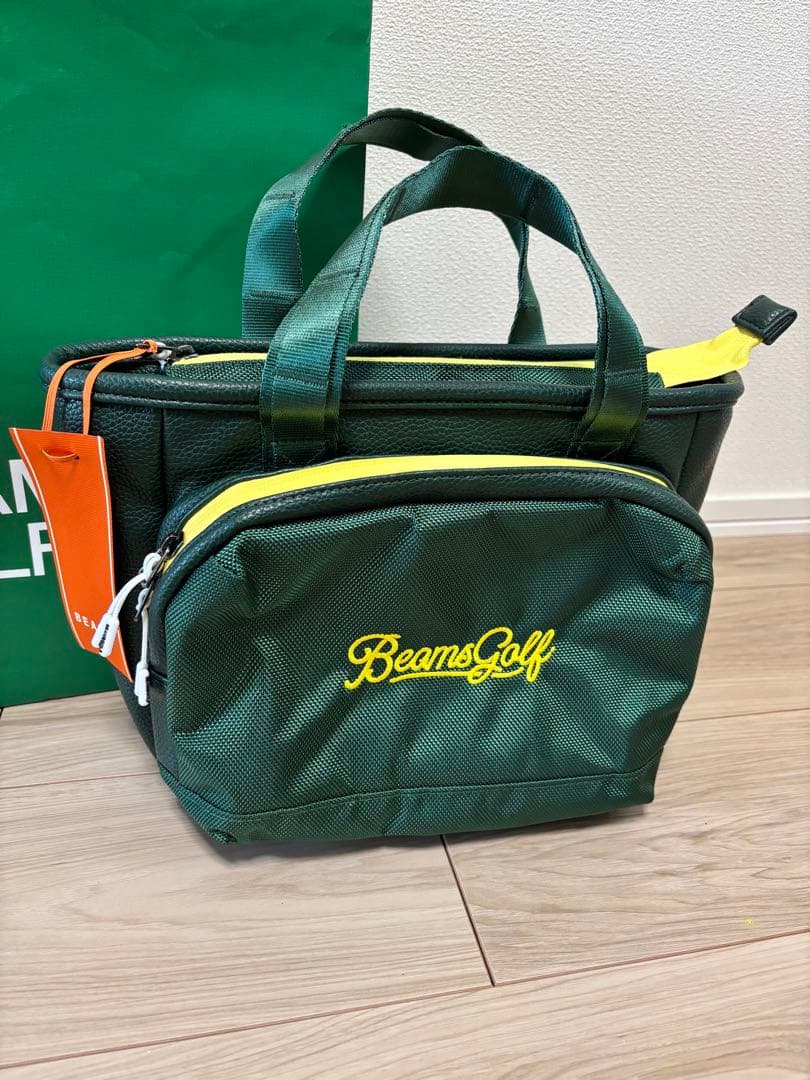 【新品】BEAMS GOLF ダークグリーン バッグ