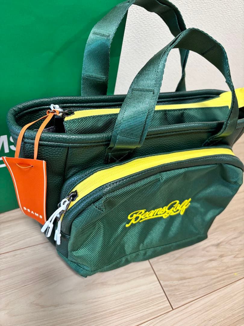 【新品】BEAMS GOLF ダークグリーン バッグ
