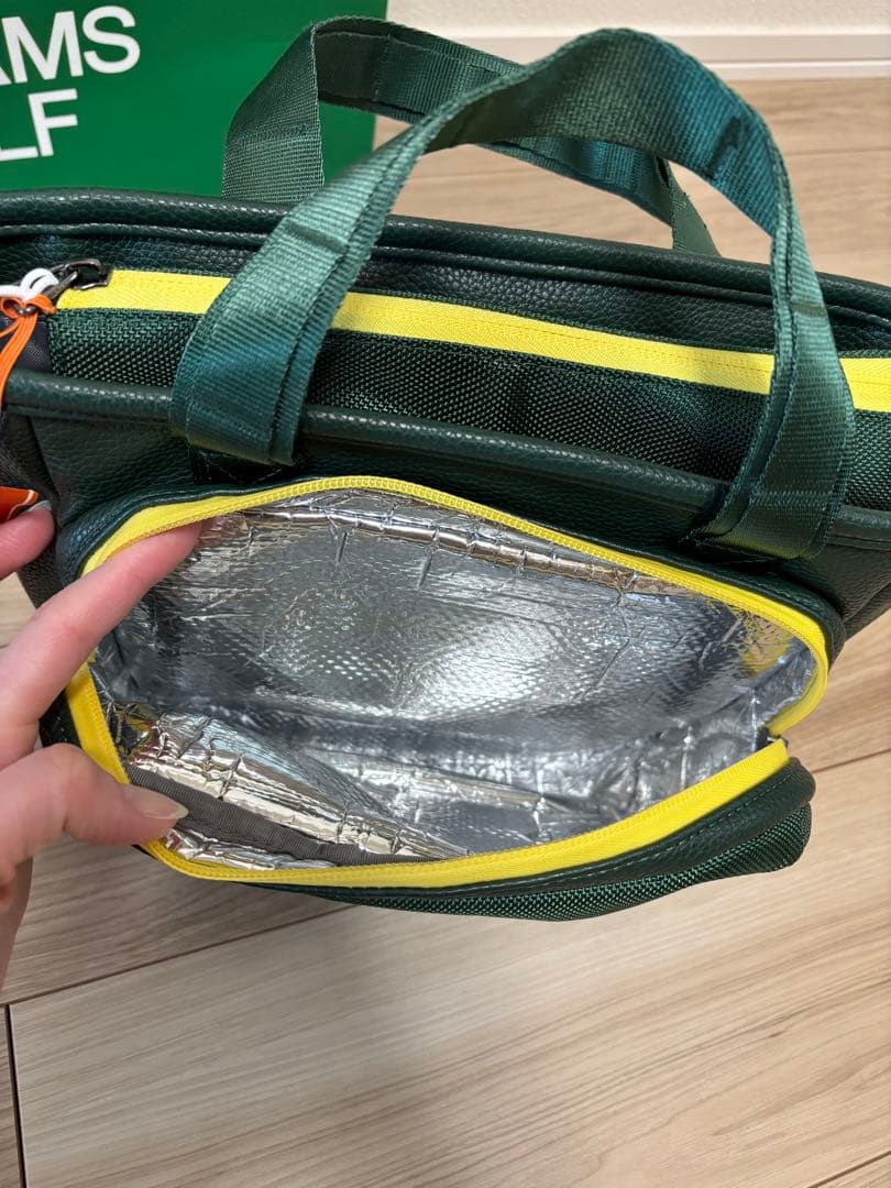 【新品】BEAMS GOLF ダークグリーン バッグ