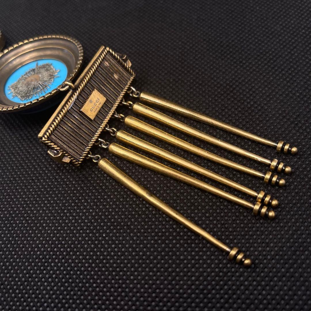 【希少】GUCCI グッチ　ピアス　スカラベ　片方#A-225