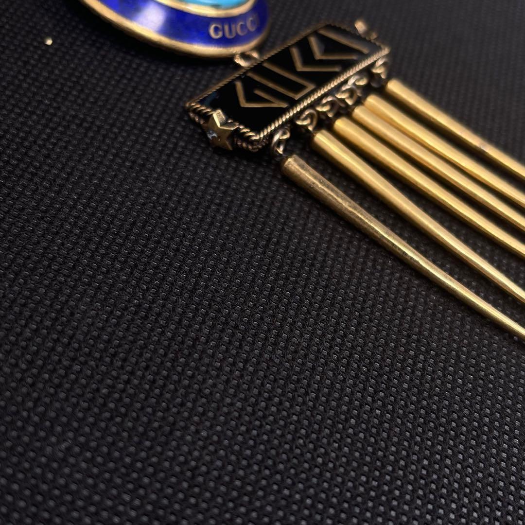 【希少】GUCCI グッチ　ピアス　スカラベ　片方#A-225
