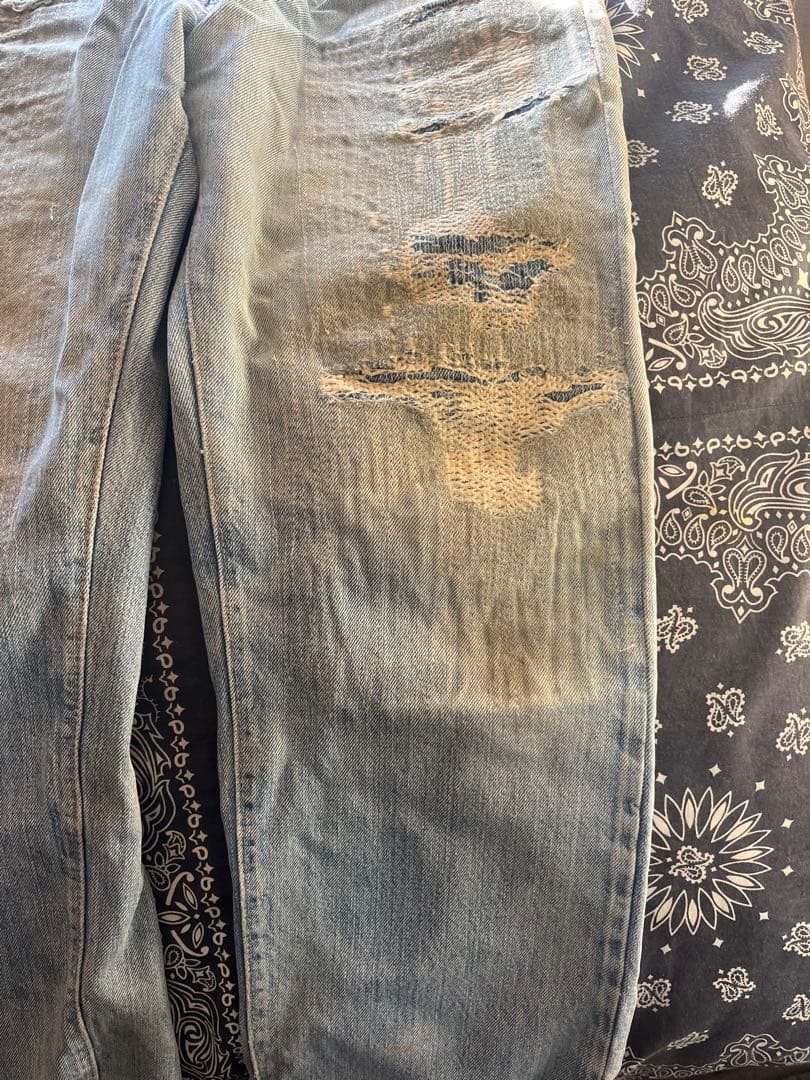 ま*ん様 Levi's 501 66前期 W38 赤耳 66 オリジナルレングス