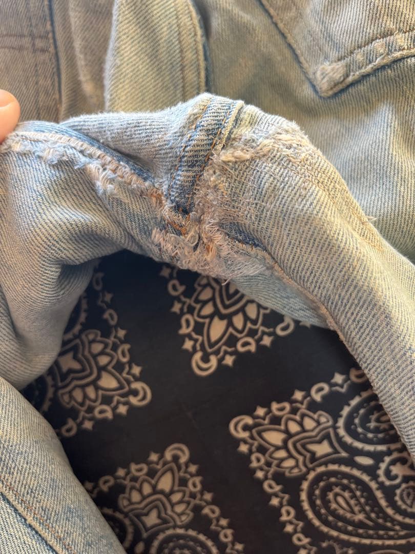 ま*ん様 Levi's 501 66前期 W38 赤耳 66 オリジナルレングス